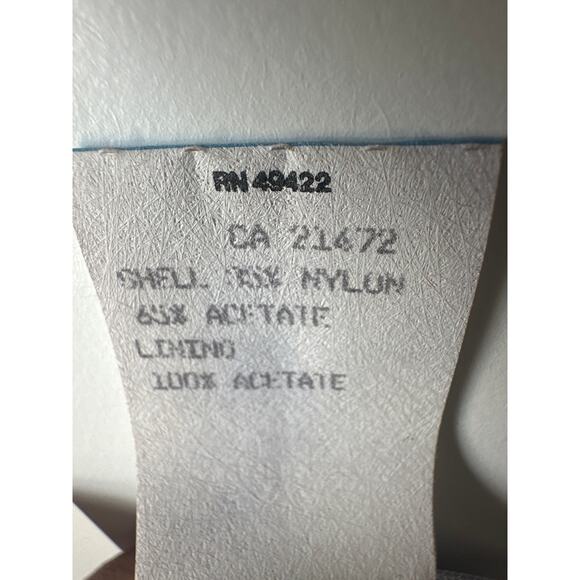 Scott McClintock Sportswear Black Velvet Green Glitter Womens Blazer Size 10 VTG - Picture 10 of 10